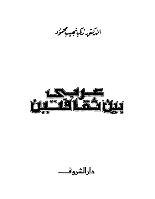 عربي بين ثقافتين